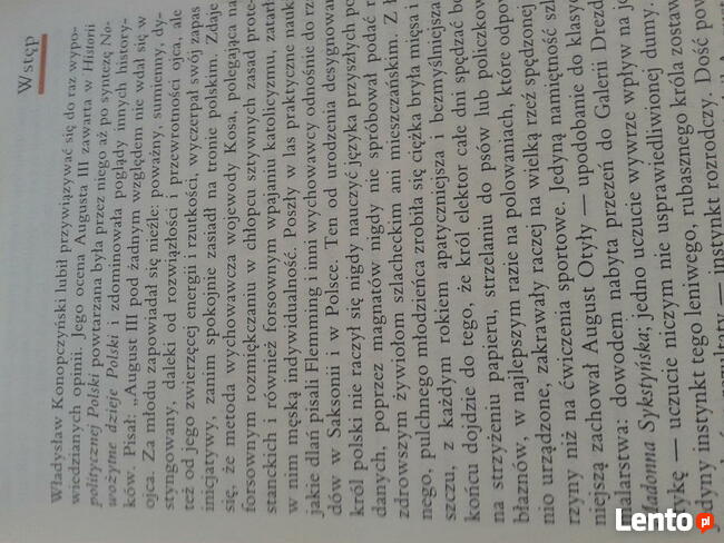 ,,August III Sas J. Staszewski.