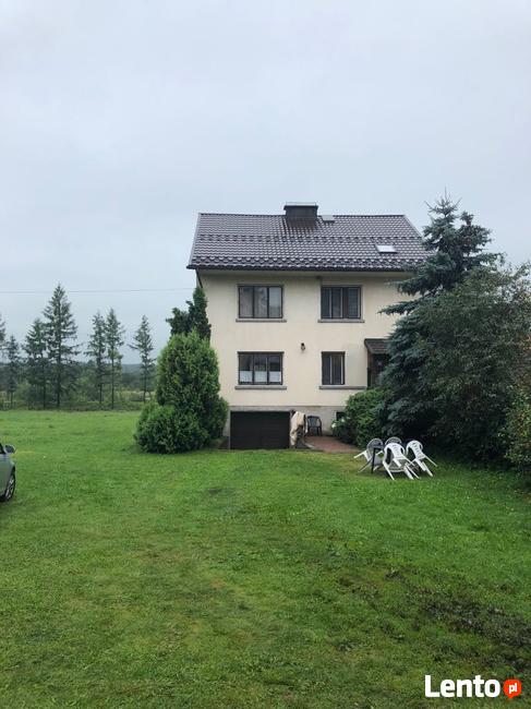 Działka z domem nad Dunajcem