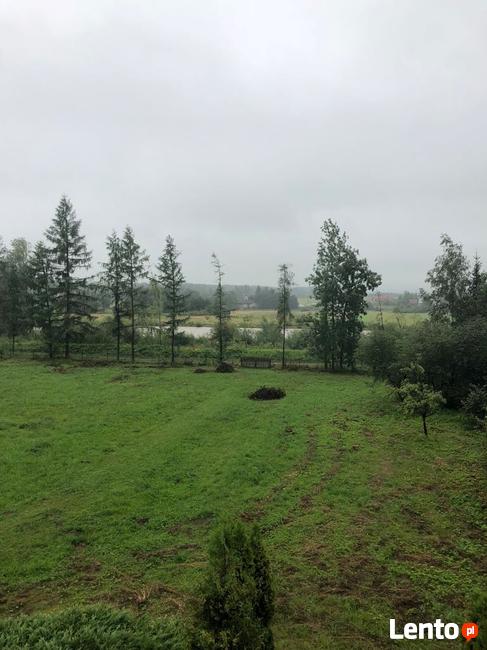 Działka z domem nad Dunajcem