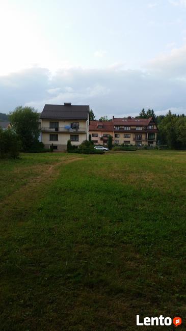 Działka z domem nad Dunajcem