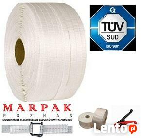 TAŚMA POLIESTROWA TKANA GW-40 PES 13mm 1100m 375 kg GW 40 PE