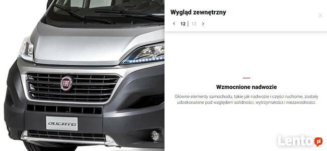Wynajem Busa Dostawczego Fiat Ducato Maxi L4H2 od 159 zł od