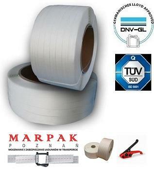 TAŚMA POLIESTROWA TKANA GW65 PES 19mm 500m 750 kg GW-65 PES