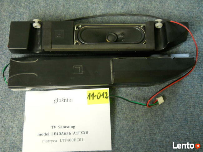 Kpl. głośników z TV Samsung LE40A656A1FXXH