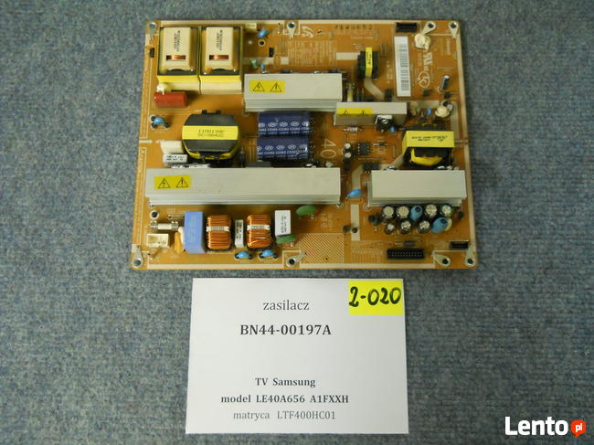 BN44-00197A - zasilacz z TV Samsung  LE40A656