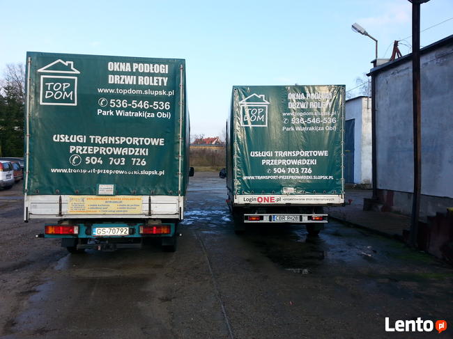 Tanie przeprowadzki Słupsk Transport mebli Słupsk