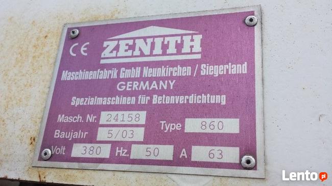 Sprzedam wibroprase Zenit dwu koszowa