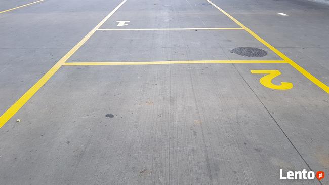 Malowanie oznaczeń poziomych.