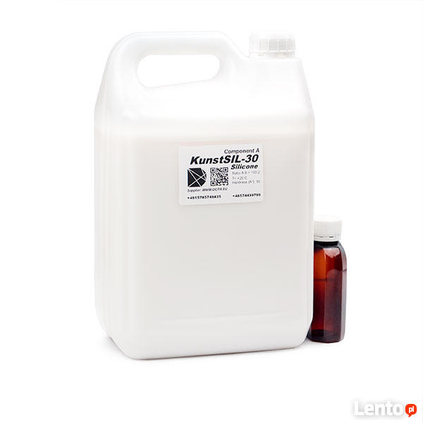 Silikon do form formierski RTV-2 dwuskładnikowy płynny 10 kg
