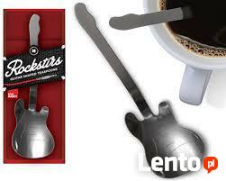 Łyżeczka Gitara gitary gitarzysty Rockstirs Mustar