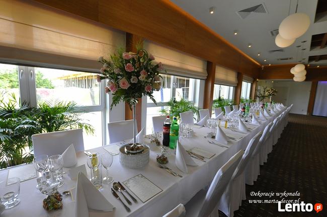 Dekoracja sali Gdańsk MARTADECOR