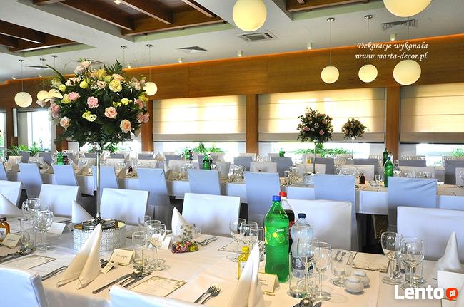 Dekoracja sali Gdańsk MARTADECOR