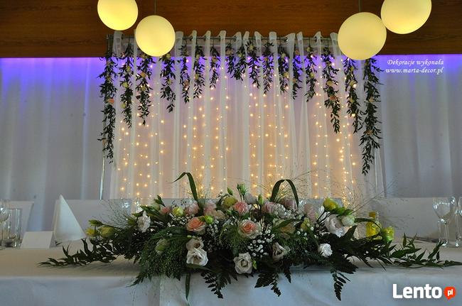 Dekoracja sali, kościoła pojazdu Gdańsk