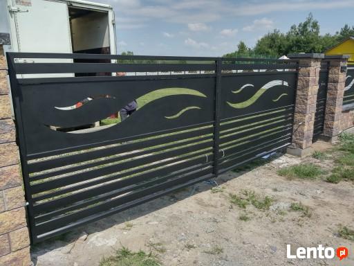 ogrodzenie wycinane, laserowe