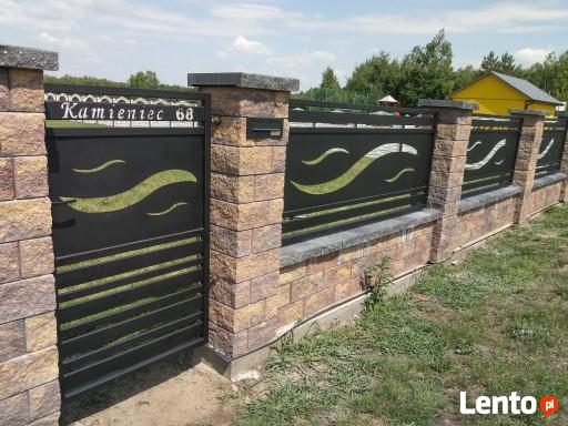 ogrodzenie wycinane, laserowe