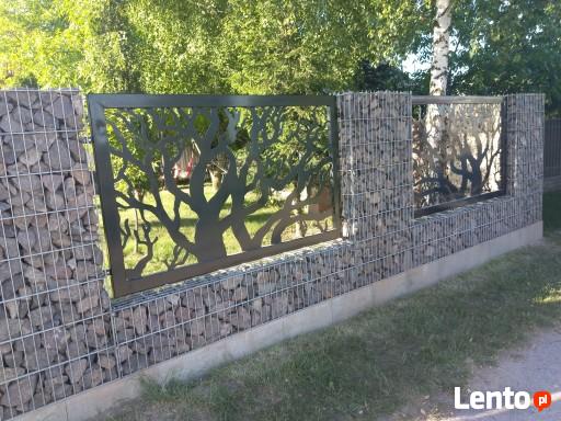 ogrodzenie wycinane, laserowe