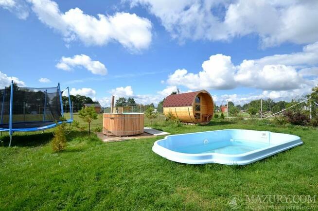 Jesienne wakacje na Mazurach-domy z sauną tylko dla Państwa