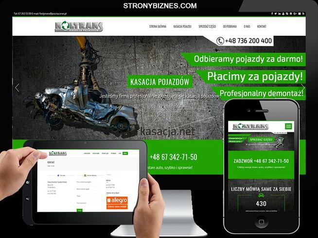 Projektowanie stron Piła i pozycjonowanie stron w Google.