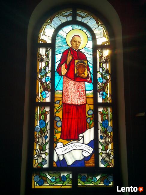 Pracownia witraży, witraże sakralne, witraże do nagrobka