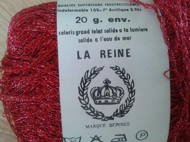 nici metalizowane kolor czerwień i fiolet