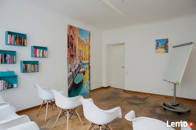 Wynajem gabinetu, biura, sali szkoleniowej centrum Katowic