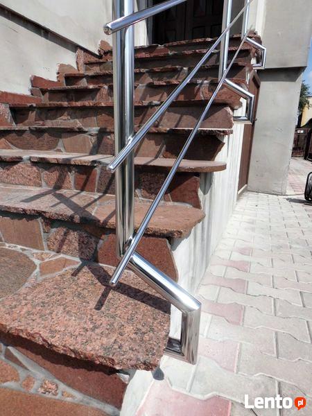 Balustrady ze stali nierdzewnej, poręcze, ogrodzenia i inne