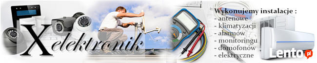 Montaż anten, ustawianie anten satelitarnych i naziemnych