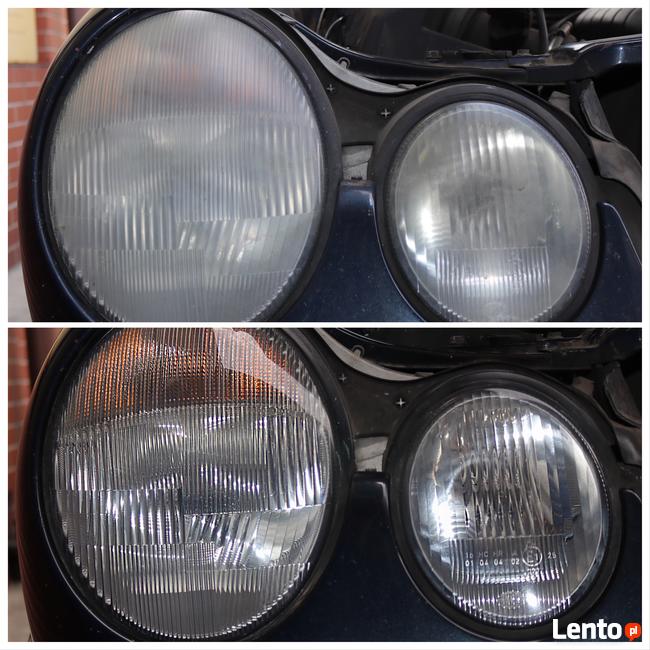 Polerowanie Reflektorów/Lamp/Świateł/Kloszy Samochodowych RE