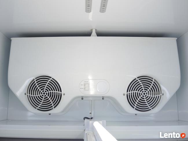 Szafa chłodnicza witryna 120 cm przeszklona oświetlenie LED