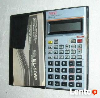 Kalkulator z funkcjami trygonometrycznymi