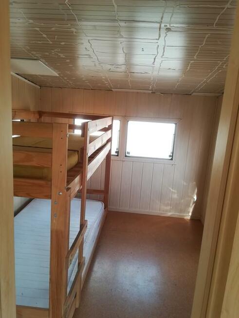 Duża przyczepa kempingowa na działkę budowę magazyn stróżówk