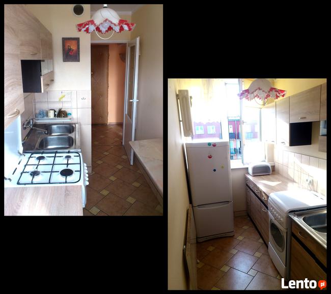 3 pok. mieszkanie 48m2, balkon, piwnica. Do zamieszkania.