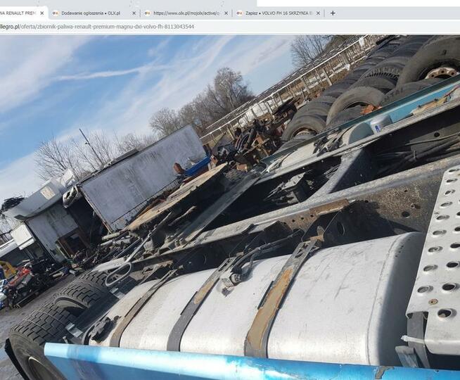 Zbiornik paliwa Renault PREMIUM MAGNU DXI VOLVO FH