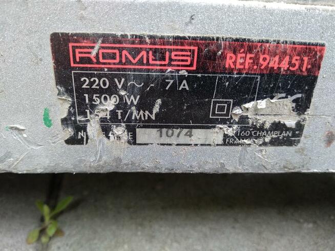 Wynajem - Frezarka Romus do wykładzin, spawów, spaw, sznur