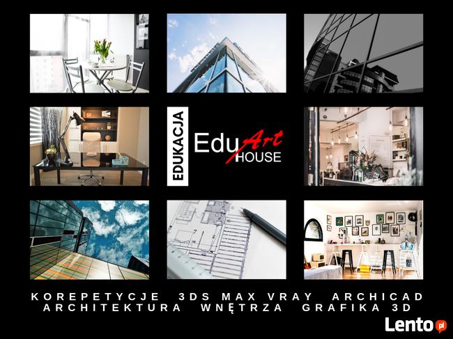 Lekcje Kurs Polska 3ds max, Vray, Corona, Archicad On-line