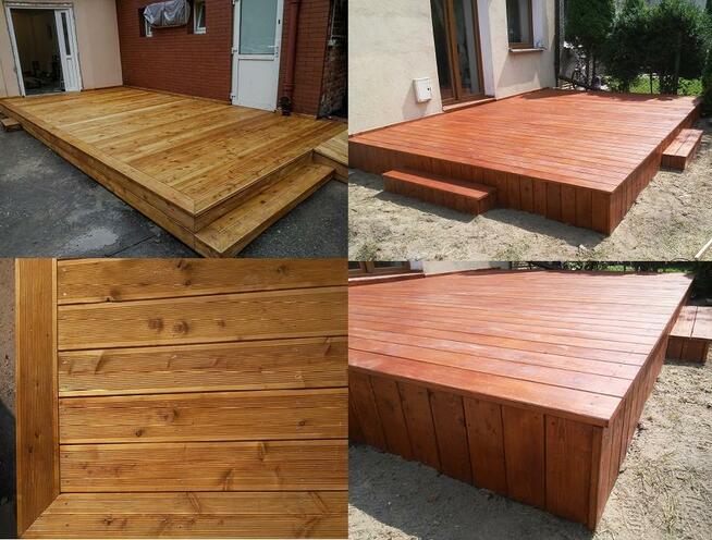 Tarasy/balkony drewniane i kompozyt-budowa altanek, patio