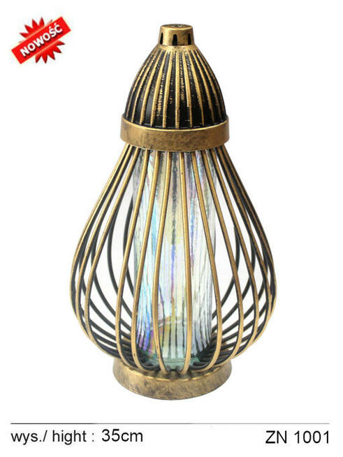 Znicze Witraże, gipsowe, szklane, wkłady Promyk - Ignis