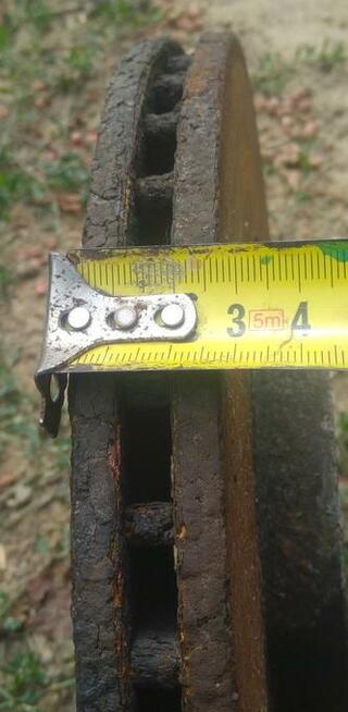 tarcza hamulcowa OPEL ASTRA G przód na 4 śruby