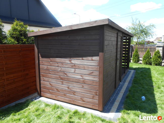 Drewutnia ze schowkiem 2 na 6 m