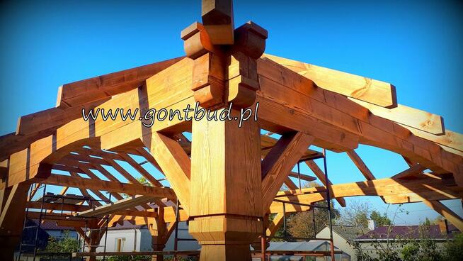 konstrukcja ciesielska - garaż / drewutnia /altana biesiadna