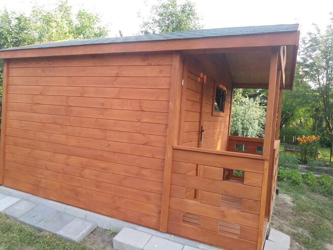 Domek ogrodowy , działkowy z tarasem 5 na 3 m