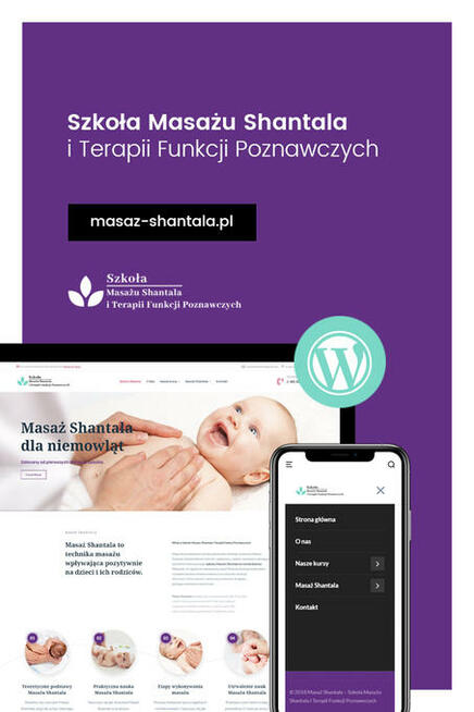 Strona internetowa WordPress