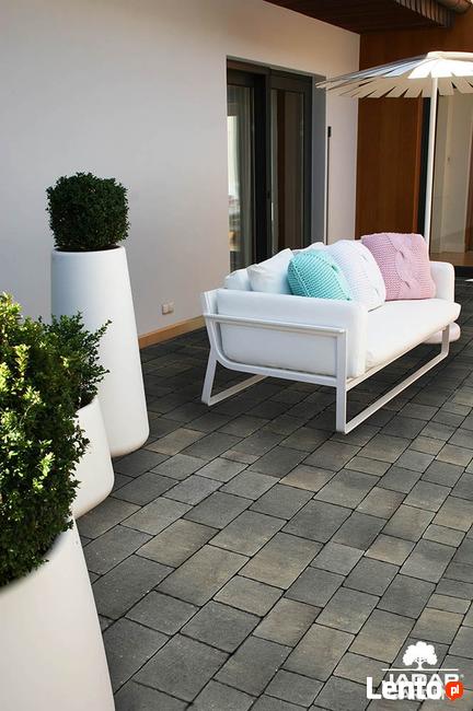 Kostka brukowa Bergamo ColorBlend brukarstwo podjazd chodnik