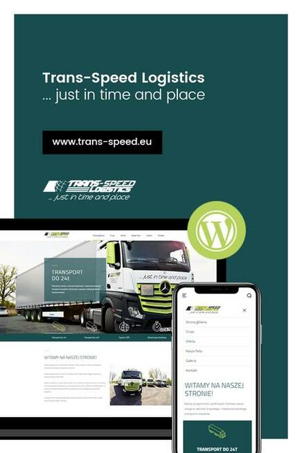 Strona internetowa WordPress