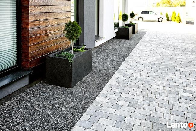 Kostka brukowa Bergamo ColorBlend brukarstwo podjazd chodnik