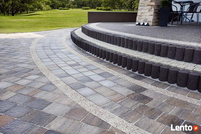 Kostka brukowa Bergamo ColorBlend brukarstwo podjazd chodnik