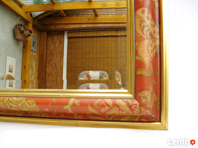 ~* Duże Lustro kryształowe * w pięknej ramie *~