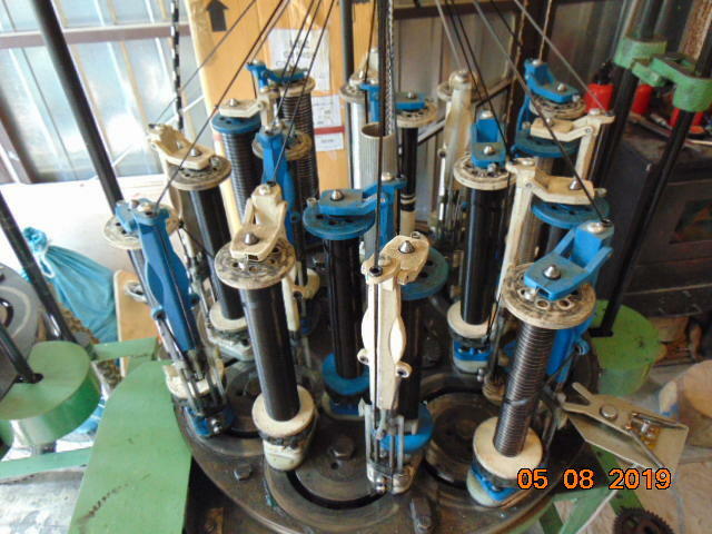 Plecionkarka Oplatarka do produkcji Lin Plecionych