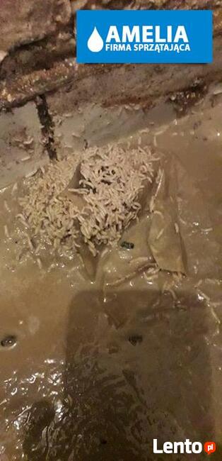 Firma Sprzątająca Szczecin sprzątanie po wybiciu kanalizacji