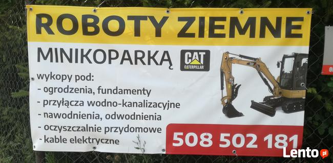 Usługi Minikoparką Przyłącza